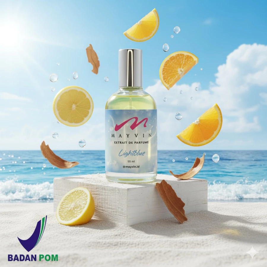 LIGHTBLUE - Parfum unisex premium BPOM universal