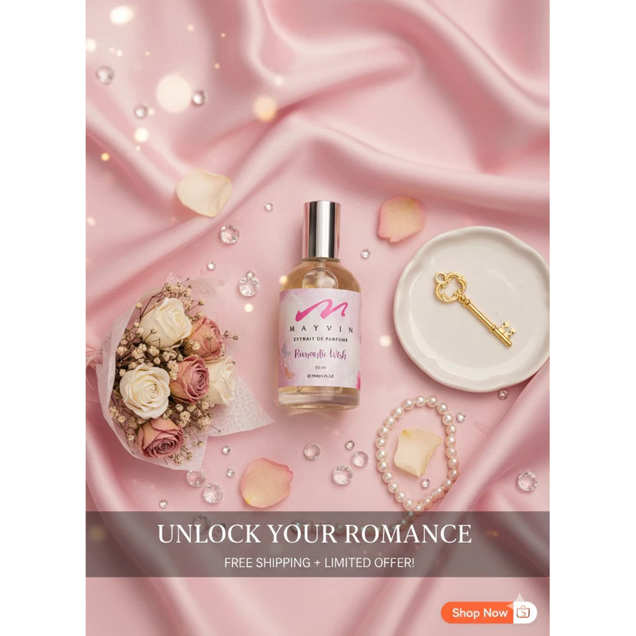 ROMANTIC WISH - Parfum wanita premium BPOM tahan lama