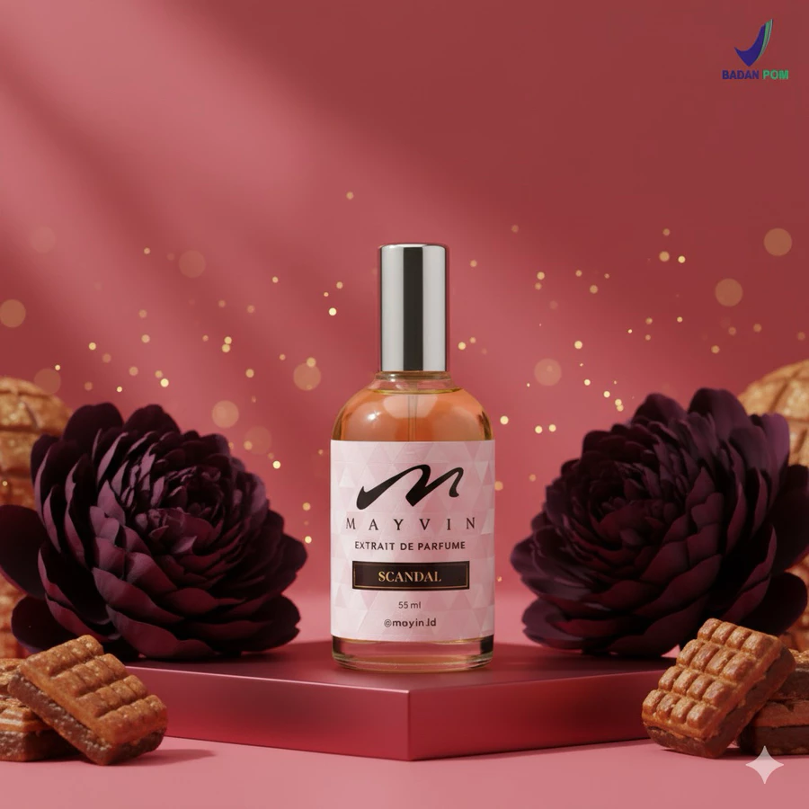 SCANDAL - Parfum wanita premium BPOM tahan lama